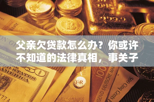 济南父亲欠贷款怎么办？你或许不知道的法律真相，事关子女未来