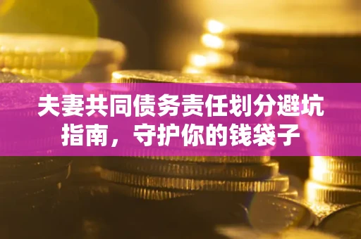 济南夫妻共同债务责任划分避坑指南，守护你的钱袋子